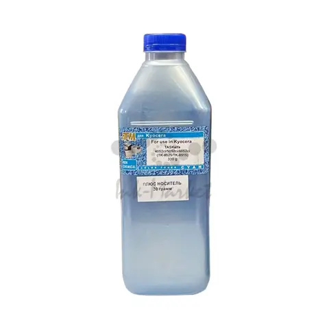 Тонер с носителем IMEX WS голубой для Kyocera TASKalfa 4052ci, 5052ci, 6052ci (TK-8525/TK-8515). 300 гр. + 30 гр.
