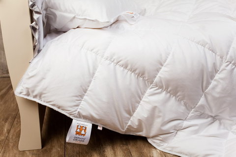 Одеяло детское 100x150 и подушка 40x60 German Grass Baby Snow