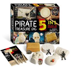 5 in 1 Pirate Treasure Dig Kit