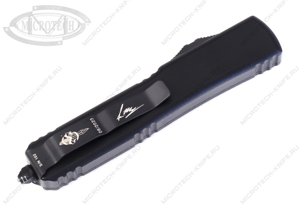Нож Microtech Ultratech Hellhound 119-1CFS Signature - фотография 