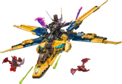 Конструктор LEGO Ninjago 71833 Суперштормовой самолет Раса и Арина