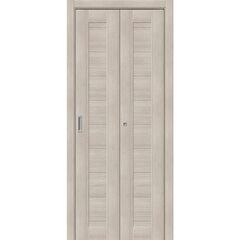 Купить Складная дверь книжка Bravo-21 Cappuccino Melinga глухая