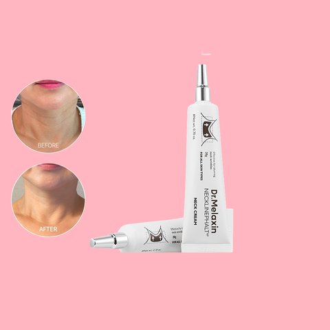 Крем для шеи для коррекции возрастных изменений с микроиглами DR. MELAXIN