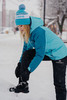 Утеплённая прогулочная лыжная куртка Nordski Premium Sport Aquamarine/Blue женская