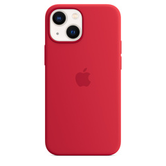 iPhone 13 mini Silicone Case with MagSafe (PRODUCT)RED