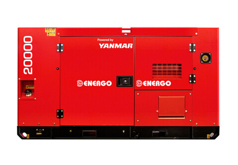 Дизельный генератор Energo YM29/230 в кожухе