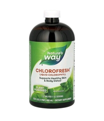 Nature's Way, Chlorofresh, жидкий хлорофилл, с ароматом мяты, 473,2 мл
