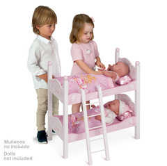 DeCuevas Кроватка для куклы двухъярусная серии 