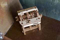 Коробка передач STEM (Ugears) - Конструктор, сборная модель, 3D модель. механическое пособие для юного инженера