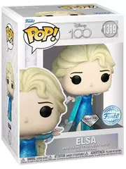 Фигурка Funko POP! Disney D100: Elsa (DGLT) (Exc) (1319)