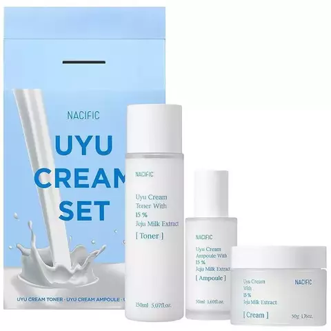 Nacific UYU Cream Triple Set Набор уходовых средств