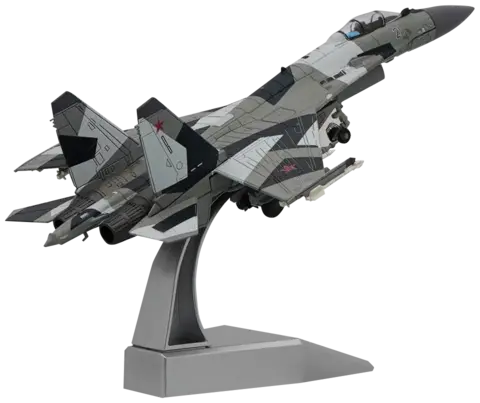 Модель Российский Истребитель SU-35 Super Flanker масштаб 1:100