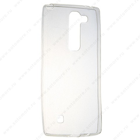 Накладка силиконовая для LG Spirit H422 прозрачная