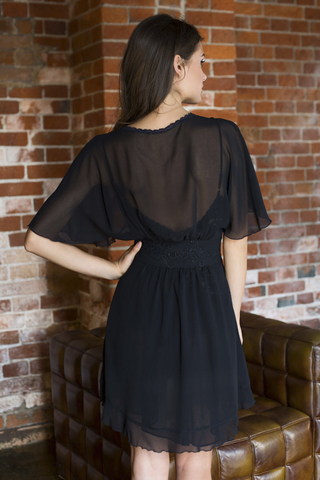 Халат Venera 17303 Black Mia-Mia