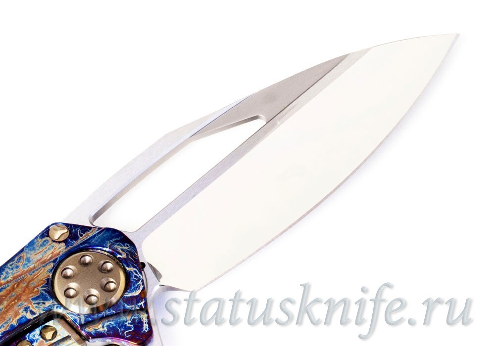 Нож Marfione Custom Matrix-R Titanium Galactic Acid