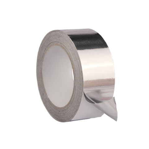 Купить Скотч алюминиевый армированный 75мм недорого со склада в Хабаровске, Якутске, Владивостоке, Южно-Сахалинске, Благовещенске