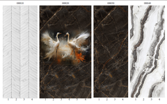 Панель ПВХ фотопечать 3D Panda Журавли 2700х250 мм