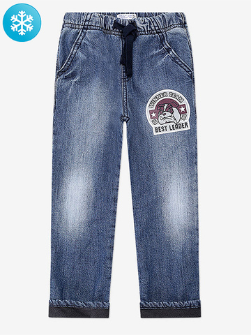 BWB000093 джинсы для мальчиков утепленные, медиум
