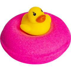 Бурлящий шар "Пончик" с уткой L`COSMETICS Pink Donut Duck 160 г