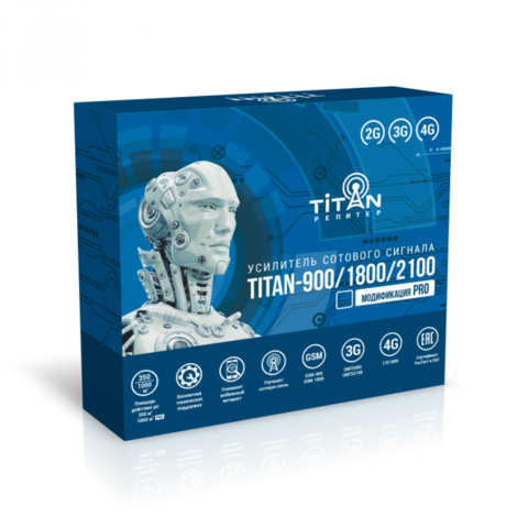 Готовый комплект Titan-900/1800/2100 PRO