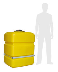 Куб с металлическим бандажом. Экогрупп ДВ 500 л. (540 л.) вертикальный (1110x720x800см;) - арт.561105