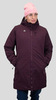 Утепленная парка Noname Wass Padded Parka Dark Rasberry женская