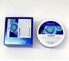 Гидрогелевые патчи с морским коллагеном FARMSTAY Collagen Water Full Eye Patch 60 шт