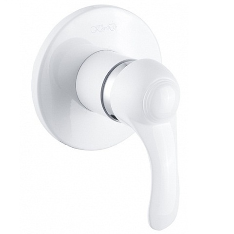 KorDi KD S609P-C5 White Смеситель встраиваемый на 1 потребителя со встраиваемой частью
