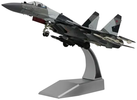 Модель Российский Истребитель SU-35 Super Flanker масштаб 1:100