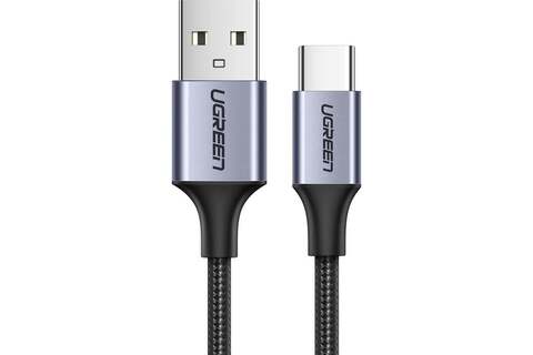 Кабель UGREEN USB-C to USB-A 2.0 Cable Aluminum Braid 3м US288