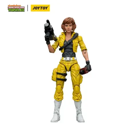 Фигурка Эйприл Онил масштаб 1/18 Черепашки Ниндзя JoyToy