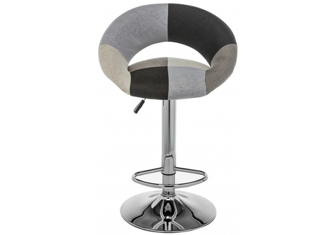 Барный стул Cody 54*54*79 Хромированный металл /Серый