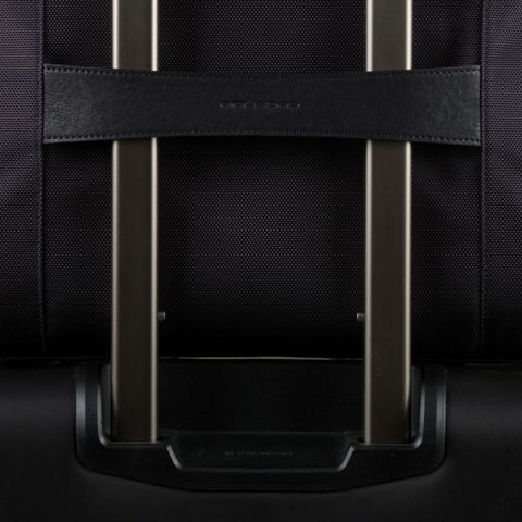 Сумка Piquadro Brief CA3339BR/N, чёрный, кожа натуральная/ткань