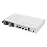 Mikrotik CRS504-4XQ-IN, 1x10Base-T/100Base-TX, 4xQSFP28, Switching capacity 800 Gbps