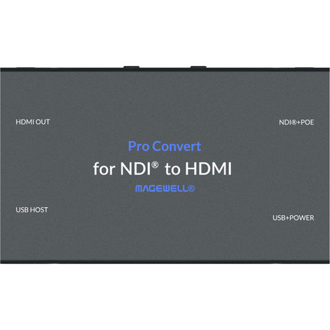 Конвертер Magewell Pro Convert NDI to HDMI Decoder