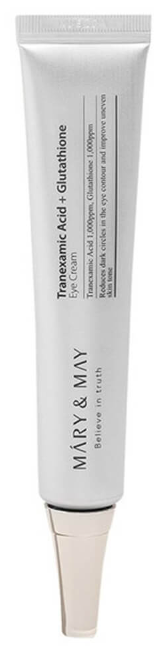 Mary&May Tranexamic Acid + Glutathione Eye Cream осветляющий крем для век 30г