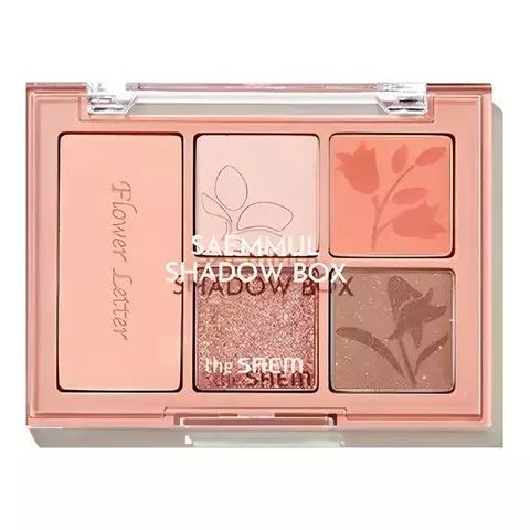 The Saem Saemmul Eye Shadow Box Flower Letter Палетка теней