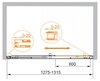 Cezares PREMIER-SOFT-W-BF-1-130-C-Cr-IV PREMIER-SOFT-W-BF-1-130-C-Cr-IV Душевая дверь