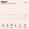 Настенный светильник Maytoni Dallas MOD547WL-13BS