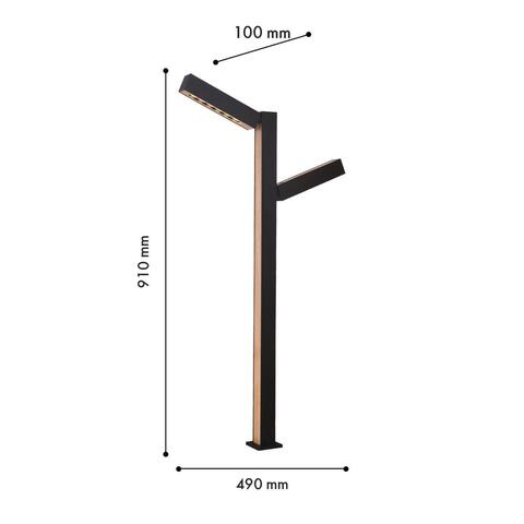 Ландшафтный светодиодный светильник Favourite Stolpe 4388-2F
