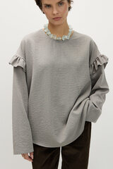 Блуза свободного кроя