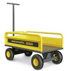 Тележка с поворотной осью Walzmatic 2000. Пенополиуретановые колеса