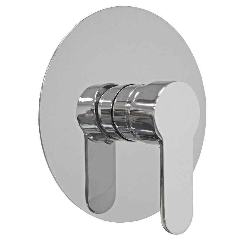 смеситель встройка MVL круглый хром