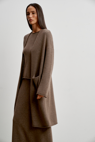 Кардиган ISABEL, шоколадный