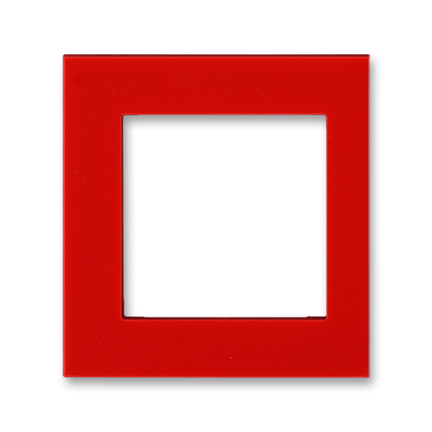 Сменная панель внешняя на многопостовую рамку. Цвет Красный. ABB. Levit(Левит). 2CHH010250A8065