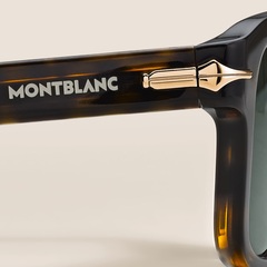 Солнцезащитные очки с оправой «гавана» из ацетата