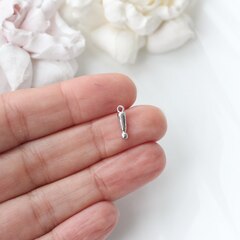 Подвеска Восклицательный знак 12*3 мм, родий, П168