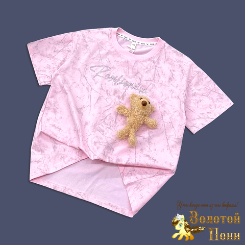 Футболка девочке (5-9) 251220-R2031
