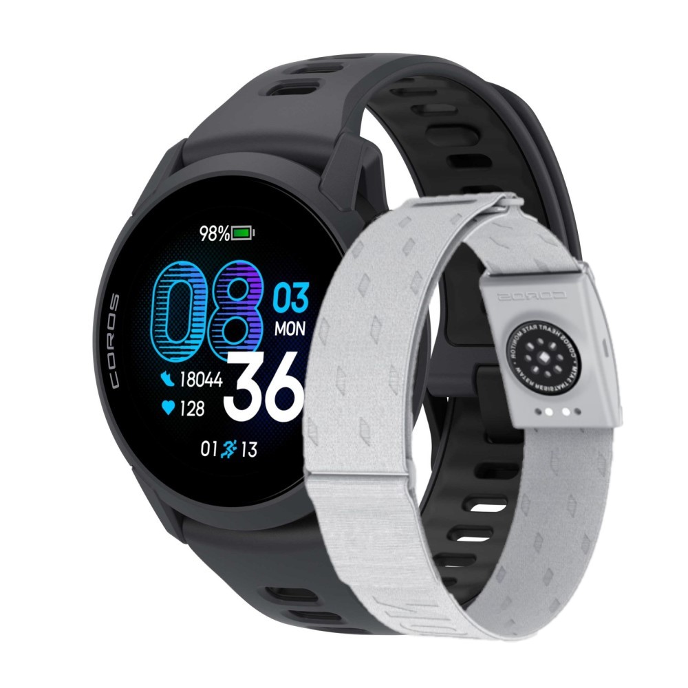 Coros Pace 4 Black Silicone HR