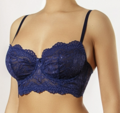 Lisse Бюстгальтер M-006 сапфир 80B (мягкая чашка)